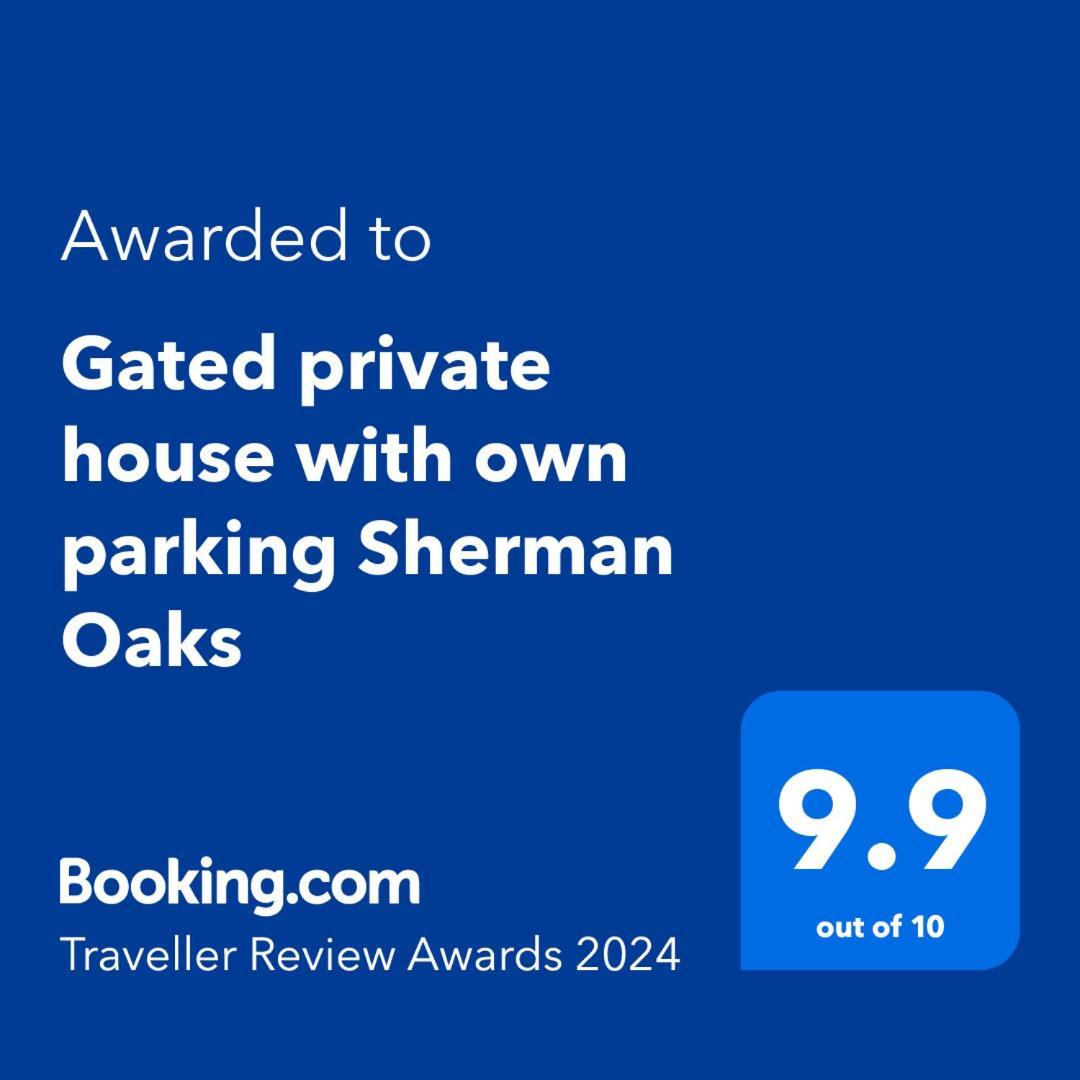 Gated Private House With Own Parking Sherman Oaks Los Angeles Exterior foto
